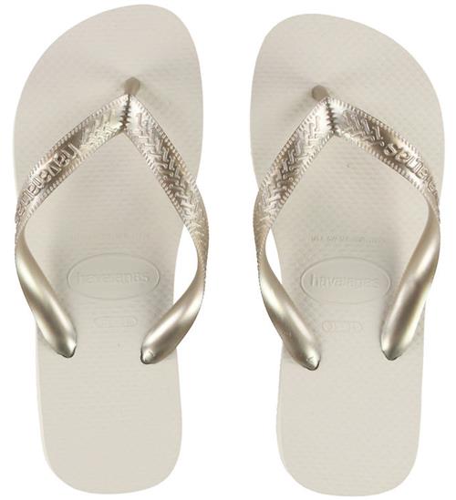 Se Havaianas Havaianas Klipklapper - Top Tiras - Beige ved KidsWorld