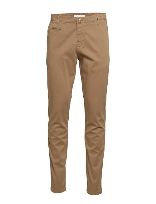 Knowledge Cotton Apparel Joe Slim Stretched Chino Pant - Got Knowledge Cotton Apparel Brown