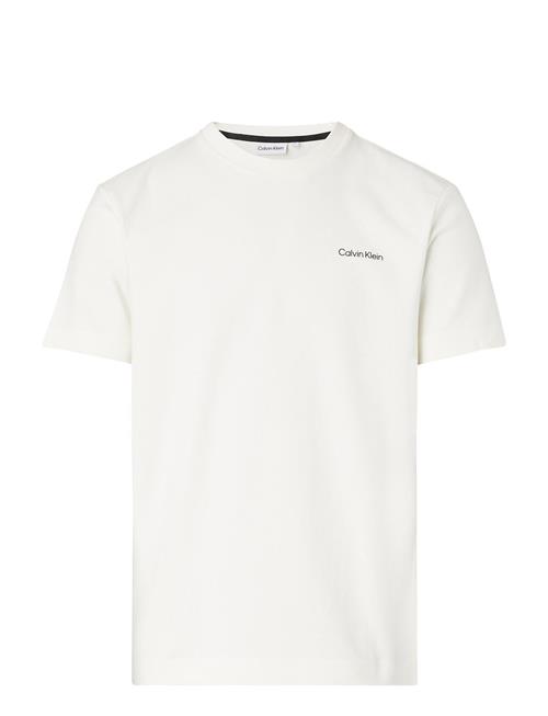 Calvin Klein Micro Logo Interlock T-Shirt Calvin Klein White