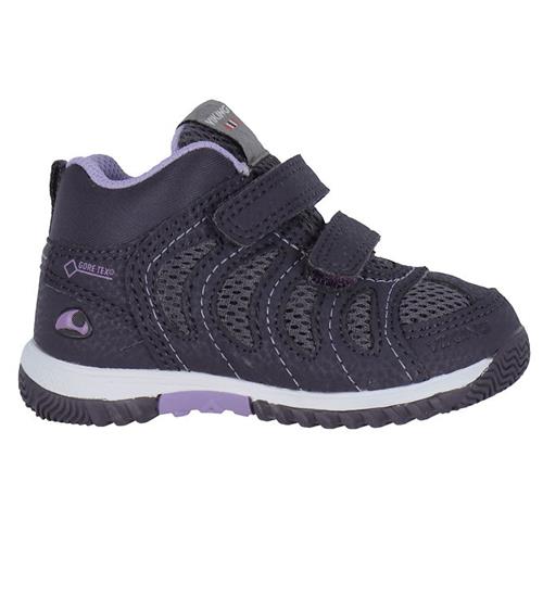 Se Viking Sko - Cascade Mid III GTX - Mid Grey/Violet ved KidsWorld