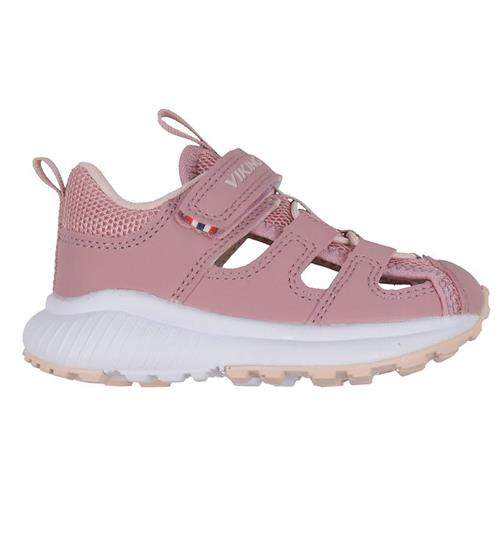 Se Viking Viking Sandaler - Aery Lite Low - Antiquerose/Light Pink ved KidsWorld