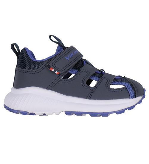 Se Viking Viking Sandaler - Aery Lite Low - Navy/Cobalt ved KidsWorld