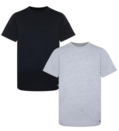 Nike Nike T-shirt - 2-pak - DK Grey Heather/Black