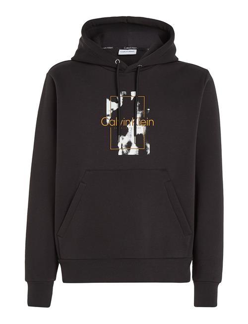 Se Calvin Klein Camo Logo Hoodie Calvin Klein Black ved Booztlet