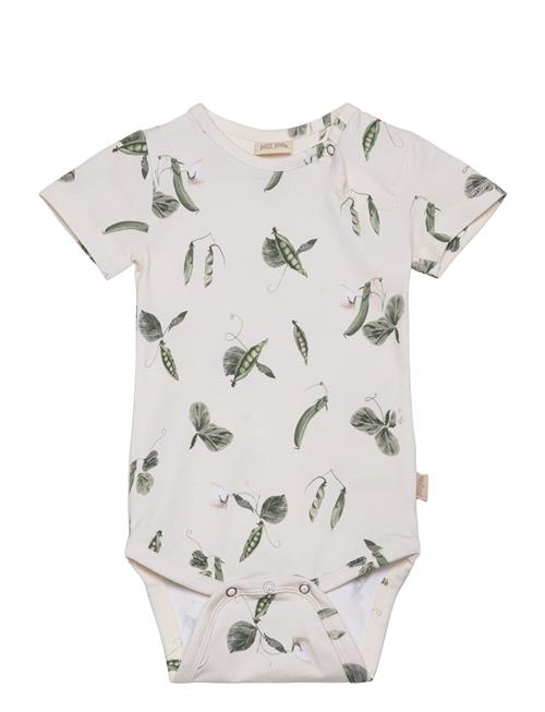 Petit Piao Body S/S Sum Printed Petit Piao Beige