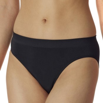 Schiesser Trusser Seamless Rio Slip Sort polyamid Small Dame