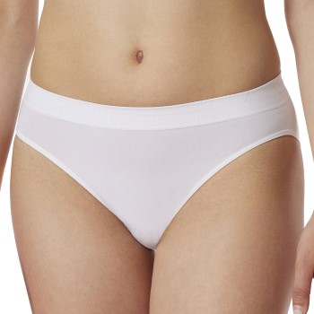 Schiesser Trusser Seamless Rio Slip Hvid polyamid Small Dame