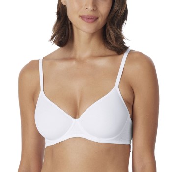 Schiesser Bh Spacer Full Cup Bra Hvid polyester A 80 Dame