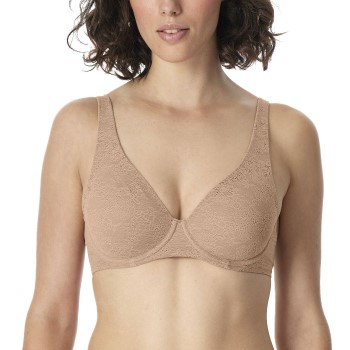 Schiesser Bh Spacer Wired Bra Beige polyamid B 80 Dame