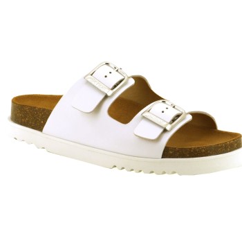 Se Scholl Malerra Sandals Hvid Str 36 ved Timarco