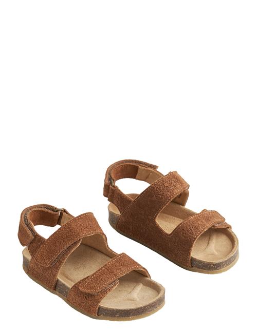 Se Wheat Sandal Cork Open Toe Cameron Wheat Brown ved Booztlet