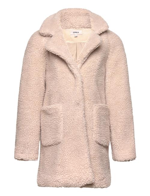 Se Kids Only Kognewaurelia Sherpa Coat Otw Noos Kids Only Cream ved Booztlet