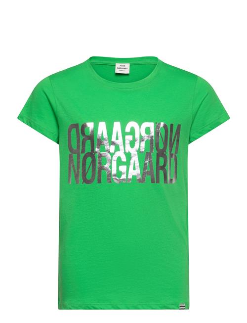 Mads Nørgaard Single Organic Tuvina Tee Mads Nørgaard Green