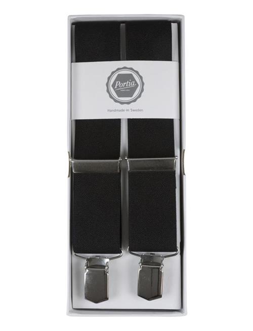 Solid Suspenders Portia 1924 Black