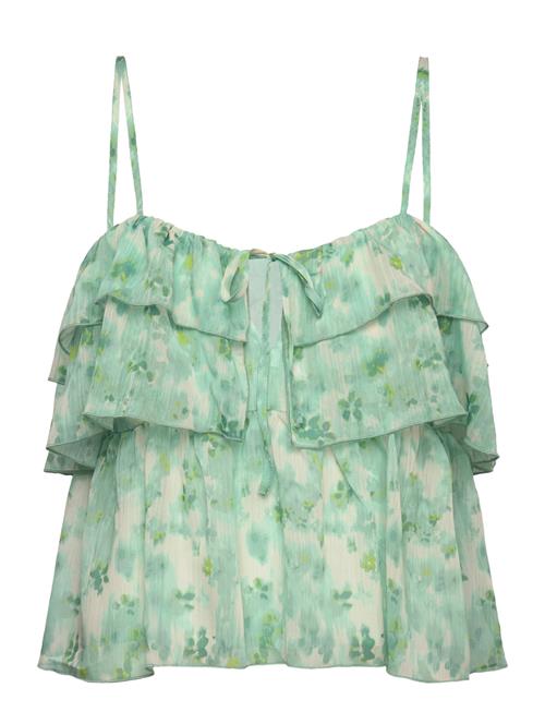 Rosemunde Recycled Chiffon Strap Top Rosemunde Green