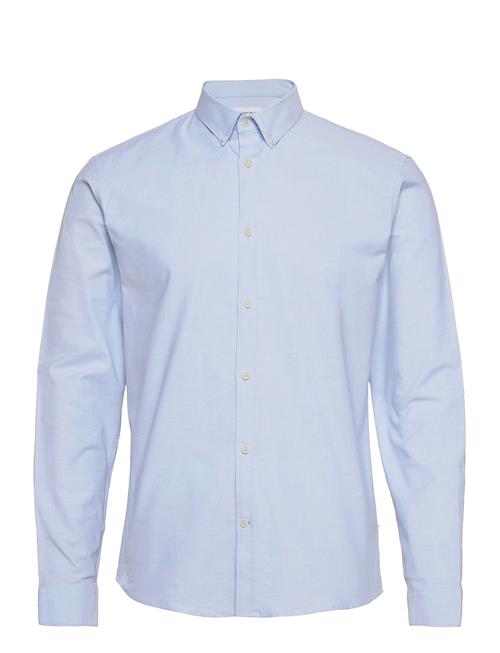 Lindbergh Yarn Dyed Oxford Superflex Shirt L/ Lindbergh Blue