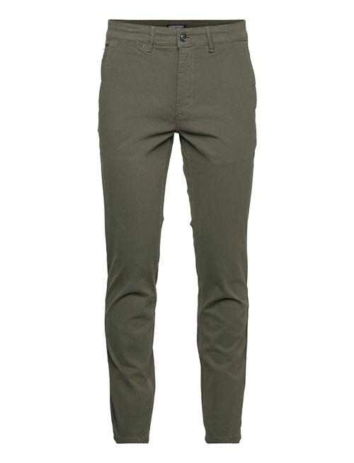 Se Lindbergh Structure Superflex Chinos Lindbergh Green ved Booztlet