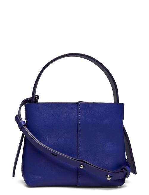 Se Becksöndergaard Nappa Fraya Mini Bag Becksöndergaard Blue ved Booztlet