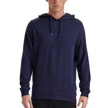 JBS of Denmark Hoodie With Logo Marineblå Small Herre