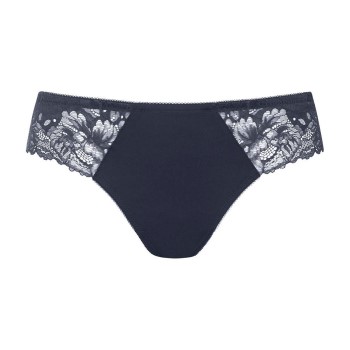 Mey Trusser Luxurious Thong Midnatsblå polyamid 40 Dame