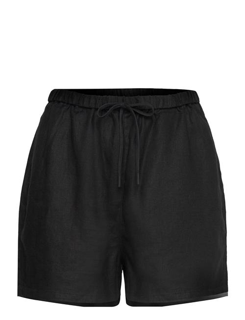 Pull On Casual Linen Short Tommy Hilfiger Black