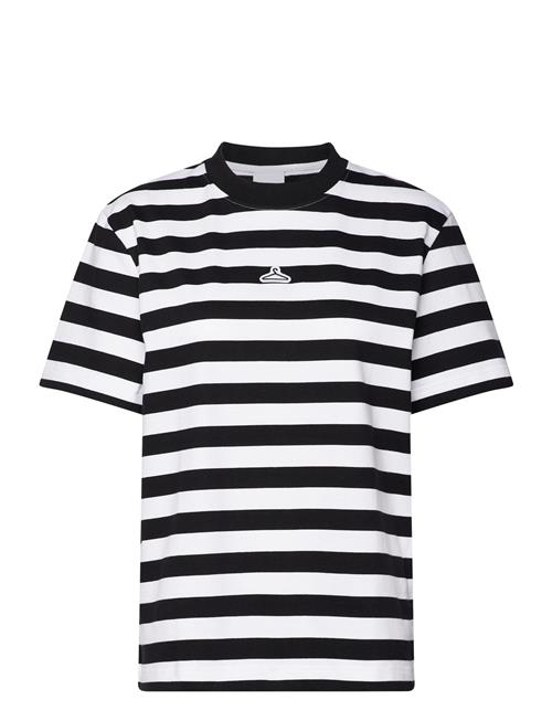 W. Hanger Striped Tee HOLZWEILER Black