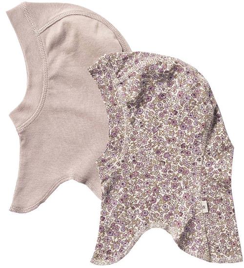 Se Wheat Wheat Elefanthue - Amel - 2-pak - Grey Rose Flowers ved KidsWorld