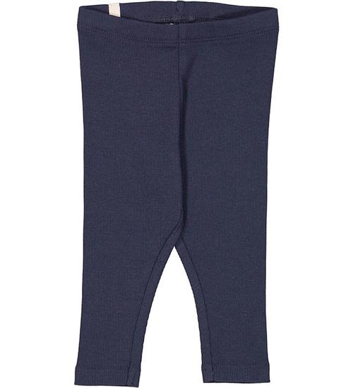 Se Wheat Leggings - Rib - Midnight ved KidsWorld