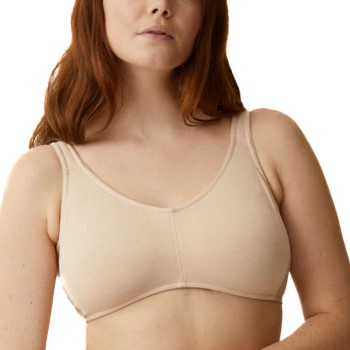 NATURANA Bh Classics Cotton Soft Bra Beige bomuld B 85 Dame