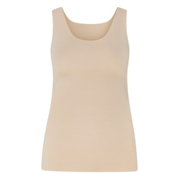 NATURANA Naturana Clean Cut Tank Top Beige 42 Dame