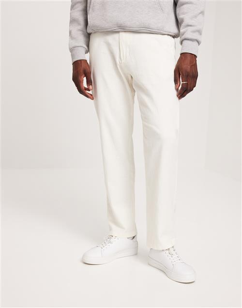 Selected Homme SLH196-Straight-Brody Linen Pant Ex Hørbukser Cloud Dancer