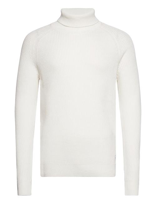 Se Jack & Jones Jjpannel Knit Roll Neck Aw23 Jack & J S White ved Booztlet