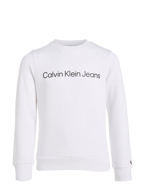 Se Calvin Klein Inst. Logo Regular Cn Calvin Klein White ved Booztlet