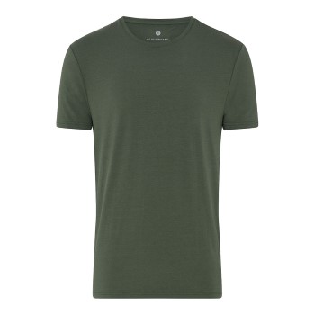 Se JBS of Denmark Bamboo Blend O-neck T-shirt Grøn Medium Herre ved Timarco