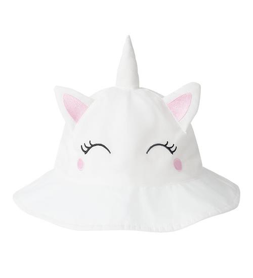 Name It BÃ¸llehat - NmfFida - Bright White/Unicorn