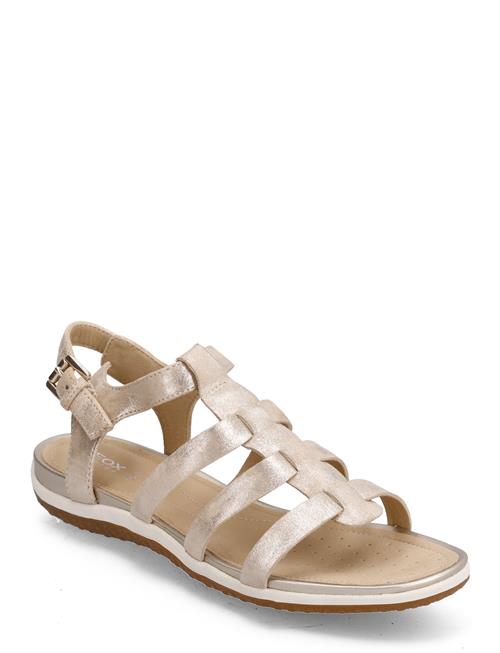 Se GEOX D Sandal Vega A GEOX Cream ved Booztlet