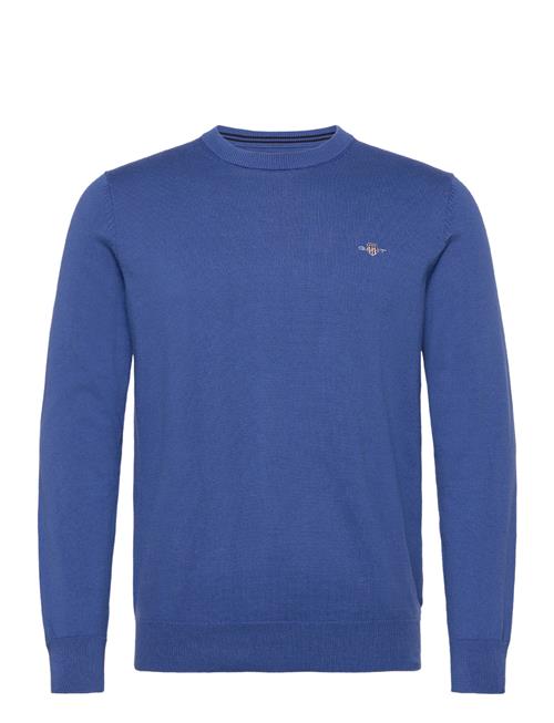 Classic Cotton C-Neck GANT Blue