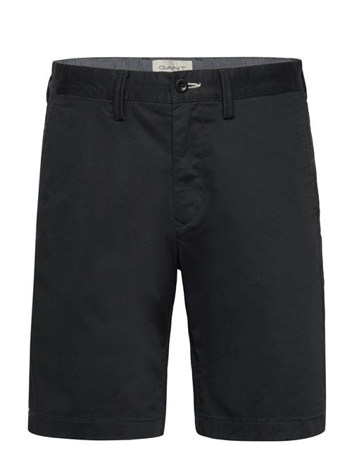 GANT Slim Twill Shorts GANT Black