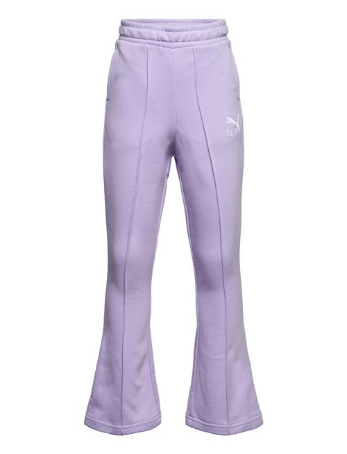 Se PUMA Classics Flared Pants Tr G PUMA Purple ved Booztlet