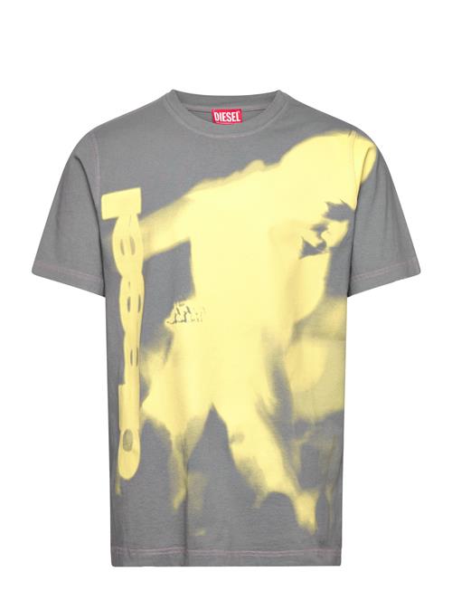 Se Diesel T-Just-N13 T-Shirt Diesel Grey ved Booztlet