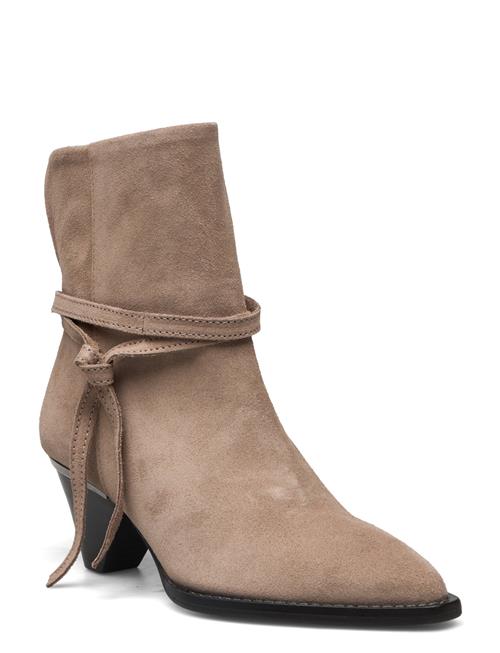 Dante6 D6Sioux Strapped Ankle Boots Dante6 Beige