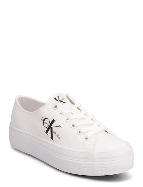 Se Calvin Klein Vulc Flatform Essential Mono Calvin Klein White ved Booztlet