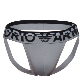 Emporio Armani Armani Cotton Jockstrap Grå bomuld Medium Herre