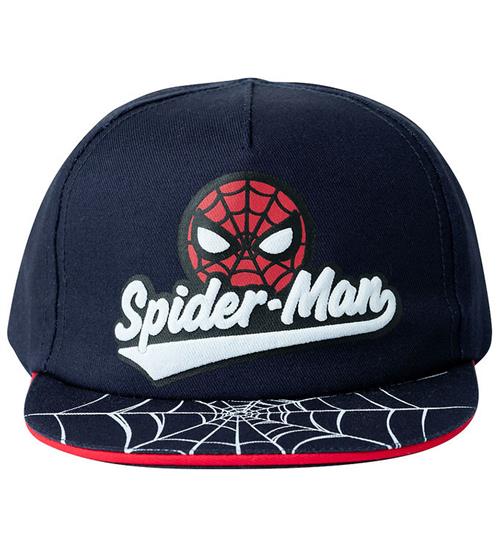 Se Name It Name It Kasket - NmmMarks Spiderman - Dark Sapphire ved KidsWorld