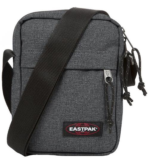 Se Eastpak Eastpak Skuldertaske - The One - 2,5 L - Black Denim ved KidsWorld