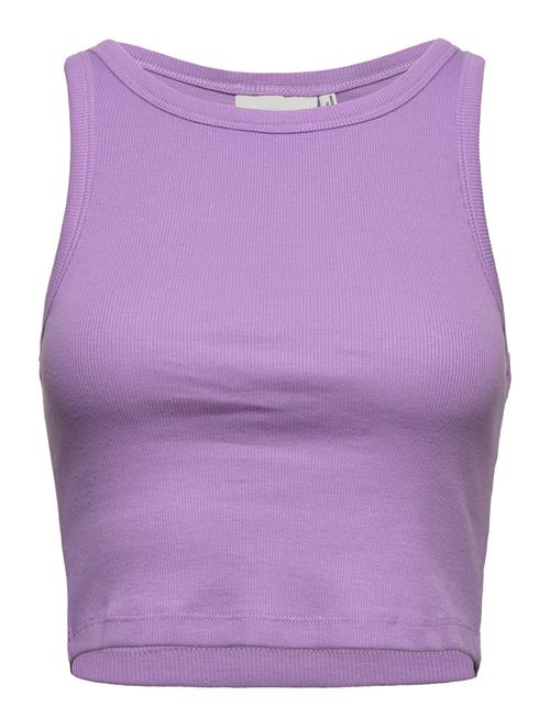 Se Drewgz Cropped Top Gestuz Purple ved Booztlet