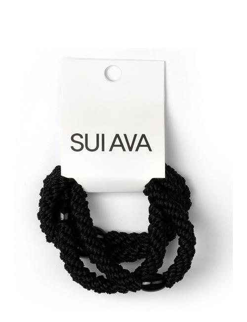 4-Pack Basic Essentials Elastics SUI AVA Black