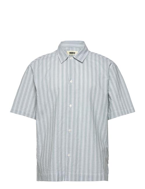 Woodbird Wbbanks Stripe Shirt Woodbird White