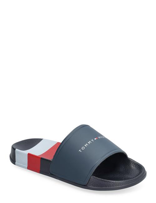 Stripes Pool Slide Tommy Hilfiger Patterned