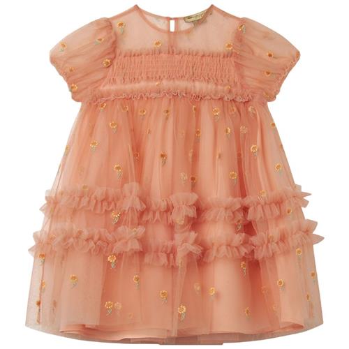 Stella McCartney Kids Broderet Kjole Lakserosa | Lyserød | 3 years